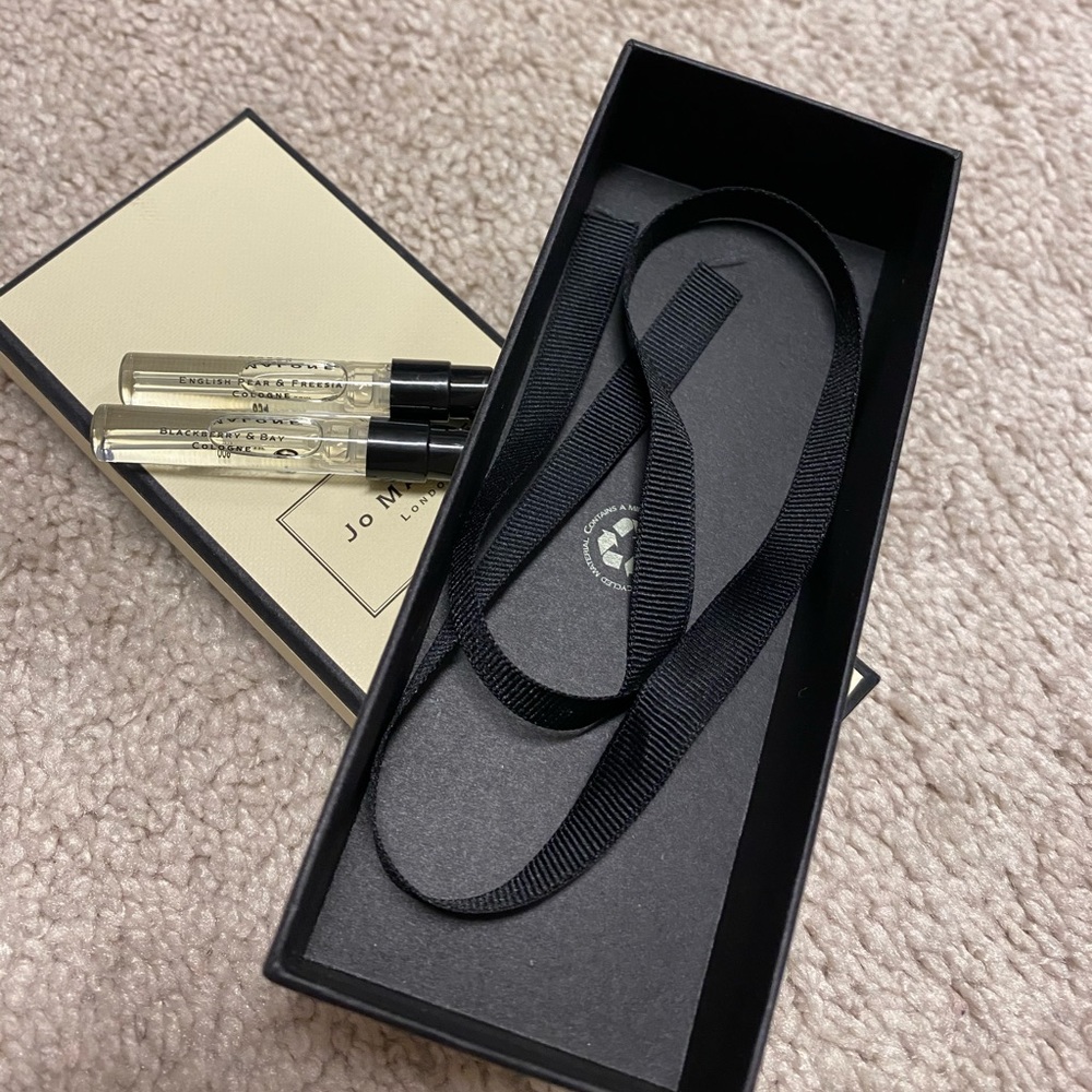 Jo Malone Sample Vials x2 scents w/ small gift box